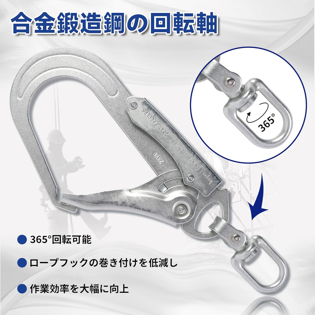 安全帯 フルハーネス 二丁掛け 墜落制止用器具 新規格 セット ランヤード一体型 安全帯 ランヤード 2丁掛け 落下防止 全身保護キット 安全保護 高所作業 デュアルハーネス 簡単着脱 ハーネス安全帯 建設作業 安全作業用 電工 アルミ合金 合金鋼 日本語取扱説明書